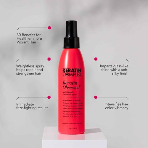 Keratin Complex - Blow Dry Essential Curl Kit - Keratin Obsessed, 5 fl oz + KCTEXTURE Leave-In Conditioner, 5 fl oz