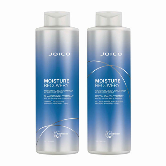 Joico Moisture Recovery Moisturizing Shampoo & Conditioner | For Thick, Coarse, Dry Hair | Restore Moisture, Smoothness, Strength, & Elasticity | Reduce Breakage | With Jojoba Oil & Shea Butter