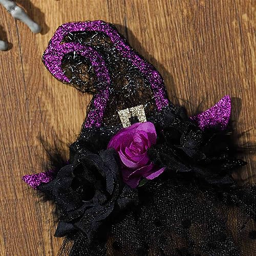 Foyte Halloween Headband Funny Pumpkin Headpiece Fluff Orange Hair Accessories for Halloween Cosplay Costumes