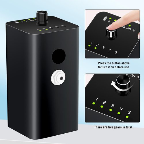 Tattoo Needle Cleaner Ink Washer,Automatic Sensing,Tattoo Cartridge Needles Cleaning Machine,Rinse Tattoo Needle Cartridges Ink,Tattoo Supplies,Suitable for Tattoo Beginners and Artists (PINK)