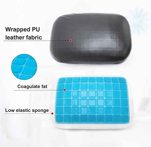 Elitzia Comfort Low Resilience Sponge Soft Gel Massage Pillow Pro Lash Extension and Salon Spa Supplies Neck and Back Support Beauty Facial Lash Pillow ET30388