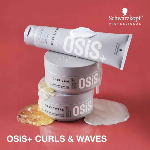 OSiS+ Curl Jam Moisturizing Defining Curl Hair Gel, 10 oz (2 Pack) | Non-Stiff | Non-Crunchy | All Curly Types
