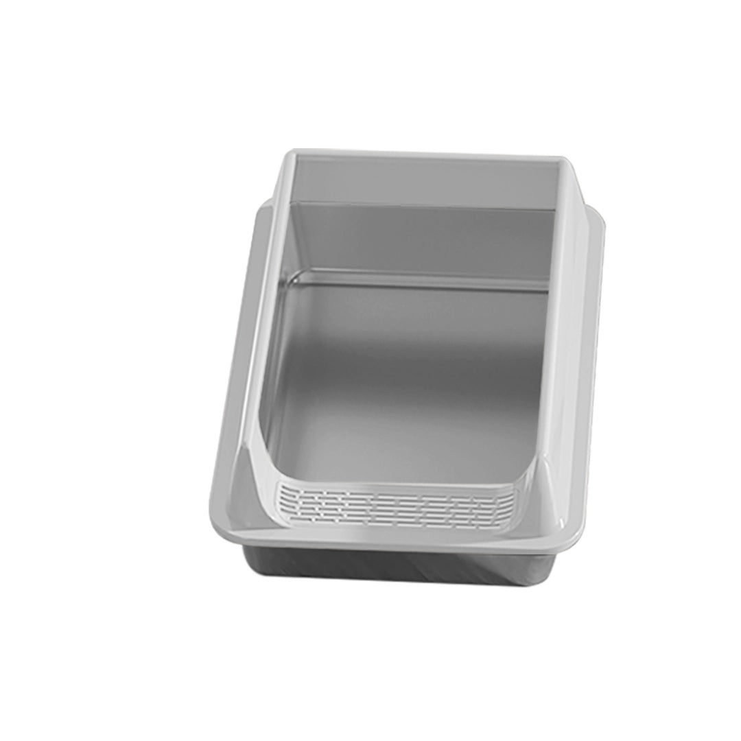 Stainless Steel Cat Litter Box - Large & Durable Pet Furniture