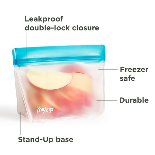 (re) zip 11-Piece Travel Organization Kit | TSA-Compliant Travel Quart, Small, Medium, & Gallon Zippered Bags, and 3 Leakproof Stand Up Bags |For Documents, Toiletries, Snacks & More