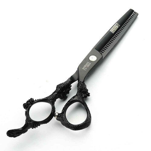 6 inch Hairdressing Scissors Set Barber Shop Hair Beauty Shears Styling Tools (Scissors set)