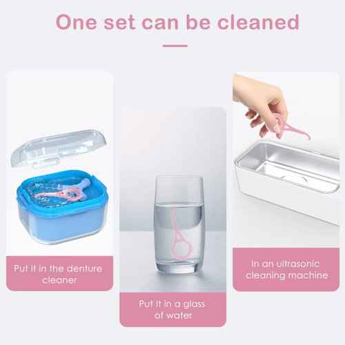 ARGOMAX - Aligner Removal Tool, 50 Retainer Remover Tool, Invisible Braces Removal Tools, Suitable for Removing Braces, Trays, Retainers, Dentures and Aligners(Pink).