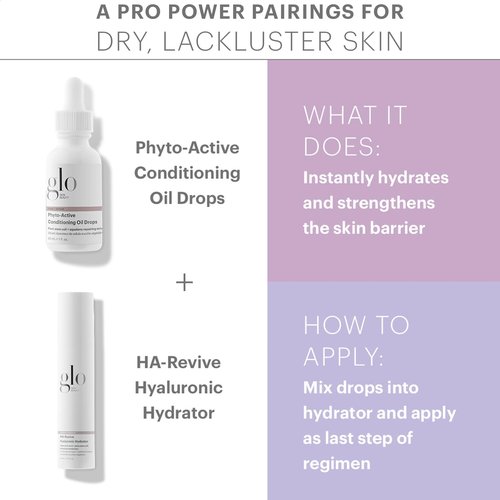 Glo Skin Beauty Phyto-Active Conditioning Oil Drops | Rejuvenate and Repair Skin’s Natural Elasticity