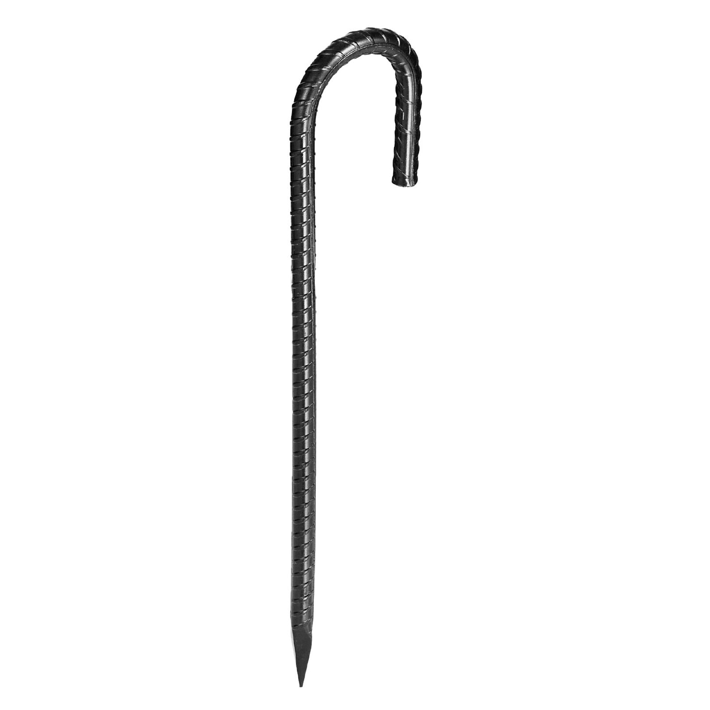 Heavy Duty Galvanized Steel Rebar Stakes 12-Inch 16 Pack Ground Anchors