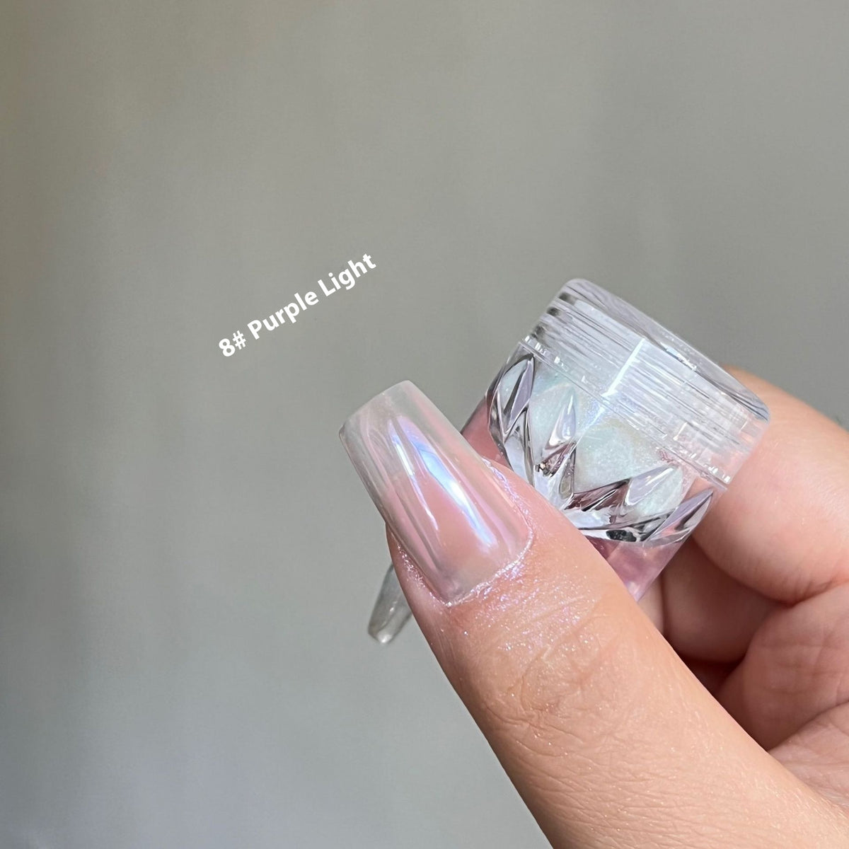 Nail Art Powder Mirror Glitter for Nail Decoration Aurora Effect Beauty Ornament