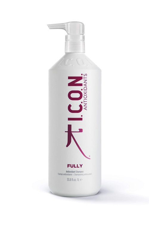 I.C.O.N. Fully Antioxidant Shampoo, Cleanses & Moisturizes, Ideal for Fine Hair, Volumes & Strengthens Strands, 33.8 oz