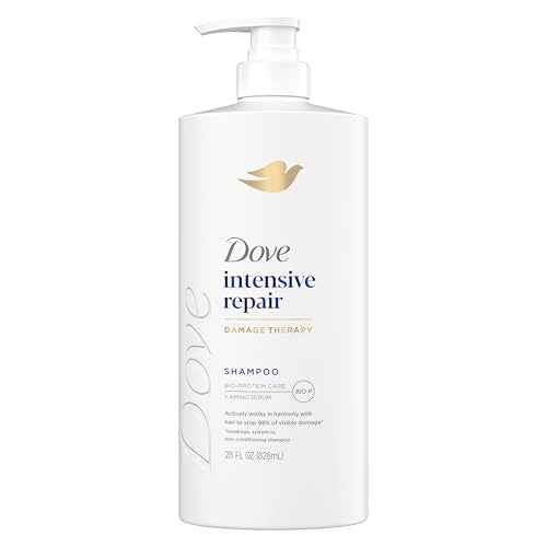 Dove Shampoo Intensive Repair for Damaged Hair with Bio-Protein Care Technology and Amino Serum 28 Fl Oz