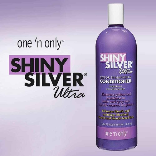 one 'n only Shiny Silver Ultra Conditioning Shampoo Bundle with Conditioner