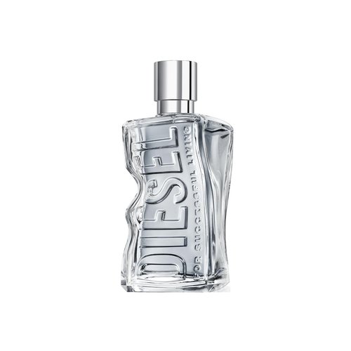 Diesel D Refillable Eau de Toilette Spray for Everyone – Men and Women – Ginger Extract, Denim Cotton Accord, Vanilla Bourbon Extract, Lavender Heart, 1.7 Fl. Oz.