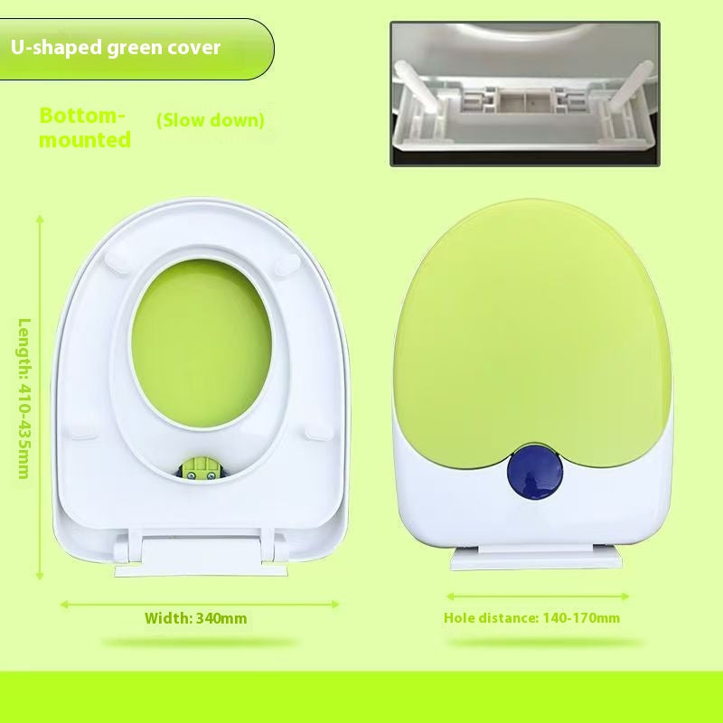 Dual-Purpose Toilet Lid Cover Thickened Modern Bathroom Storage