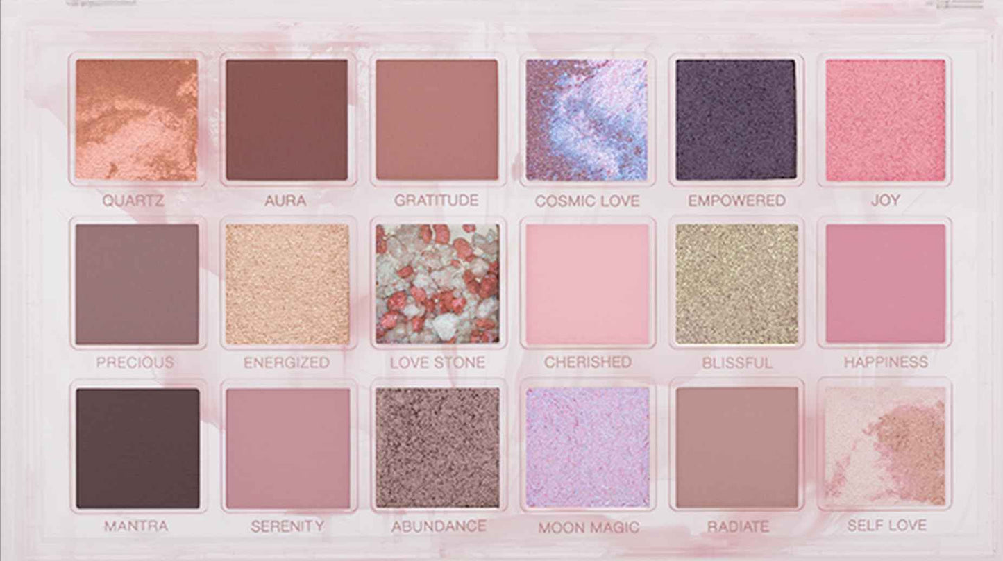 Huda Beauty Rose Quartz 18 Eyeshadow Palette