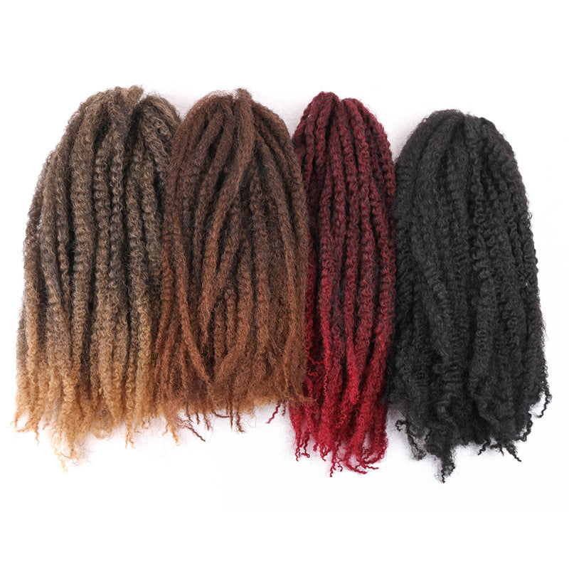 Big Dirty Wigs Crochet Puff Braids Synthetic Wig - Medium Length, Natural Look