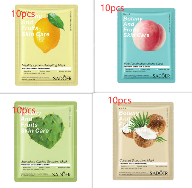 Hydrating Fruit Plant Mask - Facial Care for All Skin Types, 25g