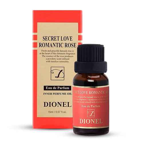 Dionel Secret Love inner perfume fragrance oil for underwear women Long-lasting feminine scent Romantic Rose 5ml(0.17fl.oz) + Romantic Rose 15ml(0.51fl.oz)
