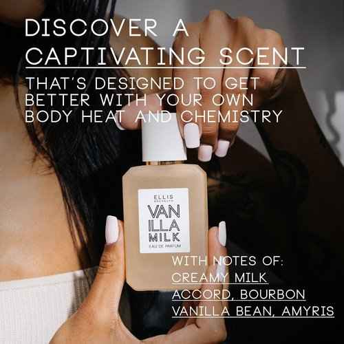 Ellis Brooklyn VANILLA MILK & SWEET Eau De Parfum - Clean Perfume, Travel Size Perfume for Women