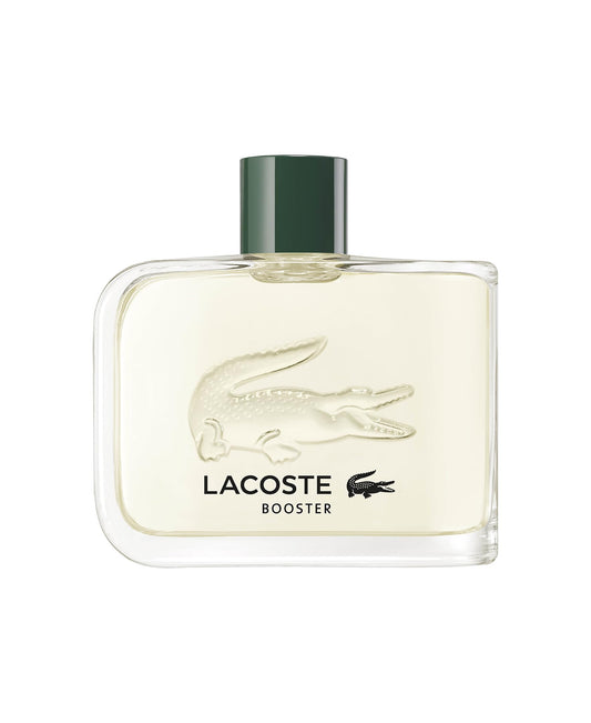 Lacoste - Booster Eau de Toilette - Men's Fragrance - Fougere Aromatic - With notes of Mint, Lavender & Cedarwood - 4.1 Fl Oz