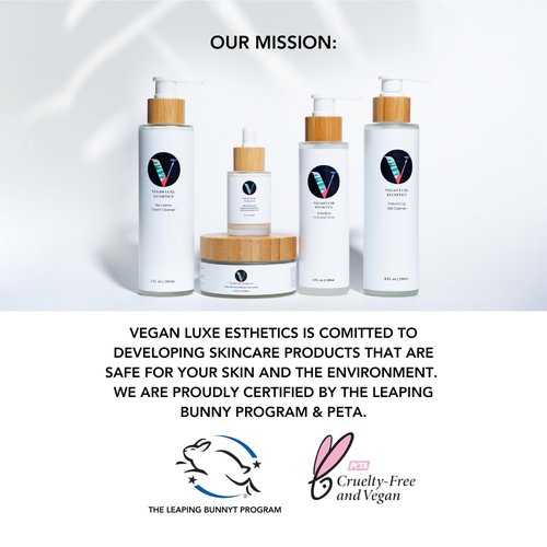 Vegan Luxe Esthetics Skincare I RoseHip Oil and Hibiscus Face Cream I Non-greasy Hydration for all skin types I Balance, Brighten and Smooth your Skin I Non-Pore Clogging, Anti-Acne and Anti-Aging.