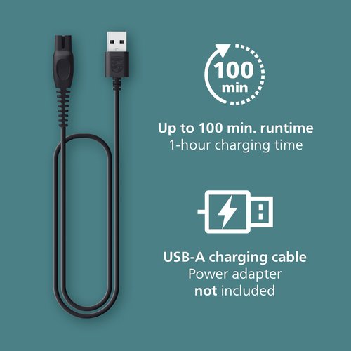 Philips Norelco Body Groomer 5000 Series, Intimate Hair Trimmer & Shaver for Men with Dual 100% Showerproof Full Body Shave & Trim Heads and Two Bi-Directional Body Hair Combs, BG5495/50