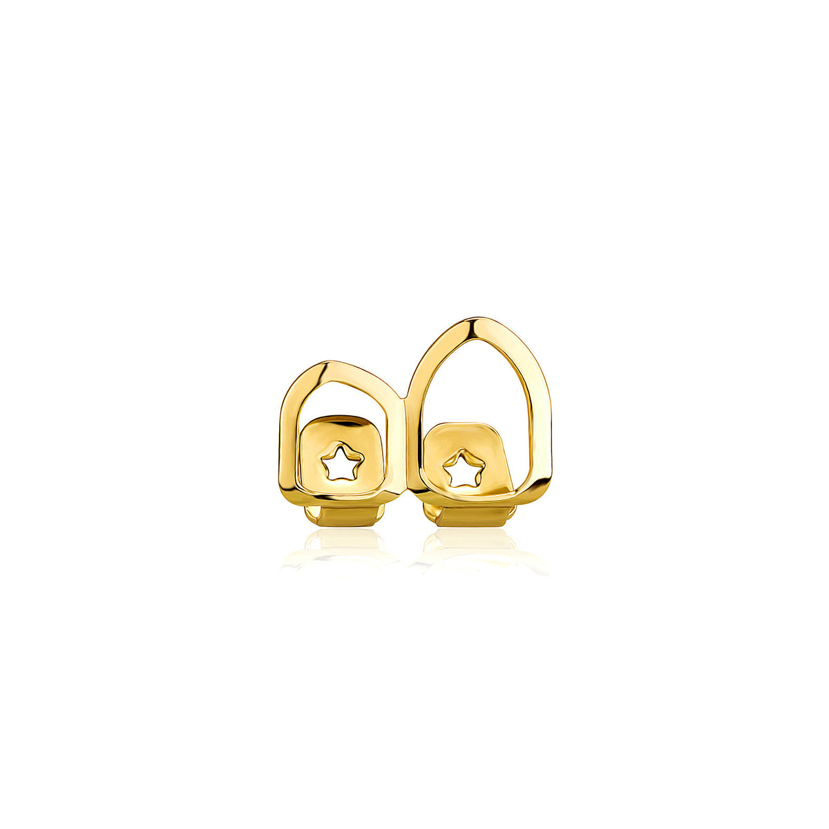 Hip Hop Tooth Socket Set with Gold and Silver Variants - Unisex Party Accessories