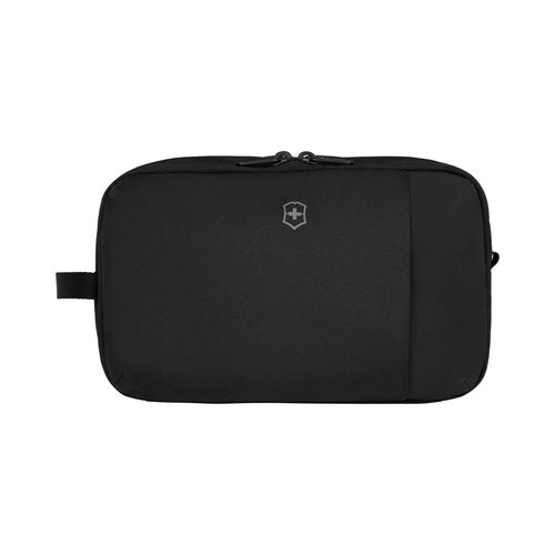 Victorinox Travel Essentials, Toiletry Bag, Travel Bag with Easy to Clean Compartment - Black