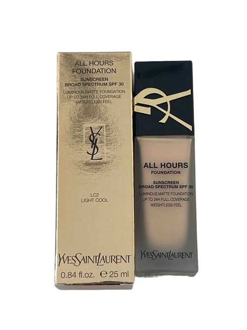 All Hours Foundation SPF 30 - LC2 by Yves Saint Laurent for Women - 0.84 oz Foundation