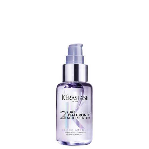 Kerastase Blond Absolu Hyaluronic Acid Hair Serum For Bleached & Highlighted Blonde Hair - Repairs Damaged Hair & Soothes Scalp, Instantly Hydrates & Adds Shine, 1.7 fl Oz