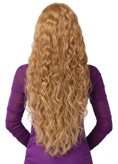 Outre Lace Front Wig - Perfect Hair Line 13X4 - Swoop Series - Swoop 7 (BURGUNDY FLAME)