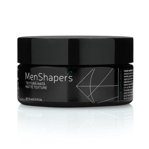 MenShapers Professional Hair Styling Cream, Organic Mens Hair Paste, Matte Finish Medium Hold, Natural Look Hair Cream For Men Suitable For All Hair Types