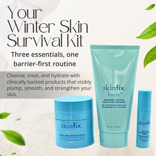 Skinfix The Barrier Bundle Set - Moisturizing, Gel Cleanser, Serum