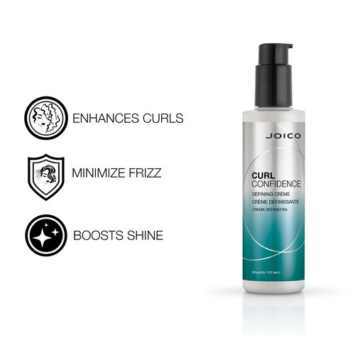 Curl Confidence Defining Crème | Reduce Frizz | Define Textures | Boost Shine | For Curly Hair