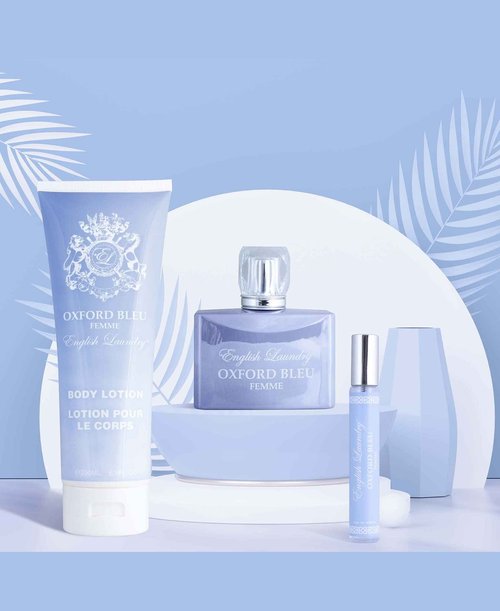 English Laundry Oxford Bleu Femme Eau de Parfum Spray Gift Set