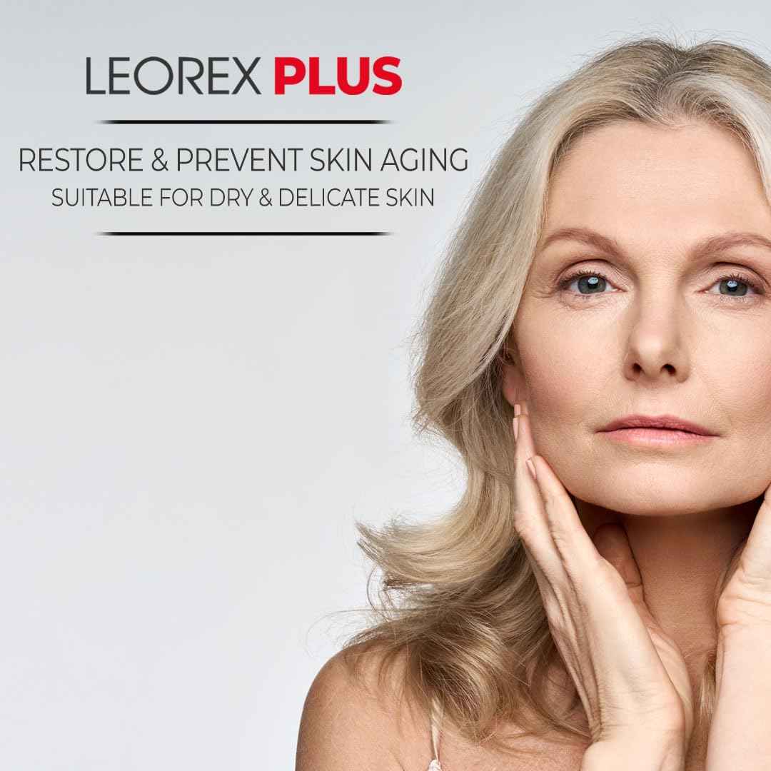 LEOREX Booster Plus Anti-Wrinkle Tightening for Dry Skin - Ultra Cream Repair for Anti-Aging, Instant Age Eraser Firm Cream, Intensive Lift Firming Creams, Reduces Fine Lines & Wrinkles - 10 Pack