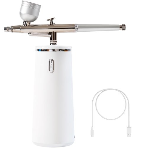 Facial Oxygen Spray Machine - Rechargeable Handheld High Pressure Facial Micro-Nano Mist Injector Sprayer - Portable Cordless Spray Gun Compressor Nano Facial Steamer