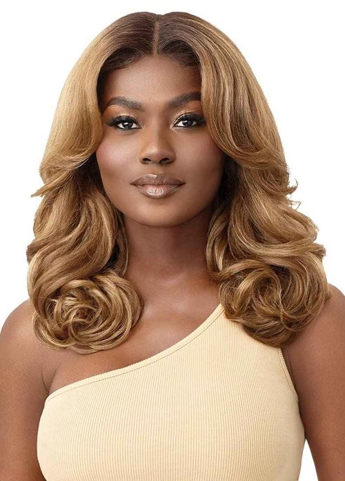 Outre Melted Hairline HD Lace Front Wig VANYA (DR GINGER BROWN)