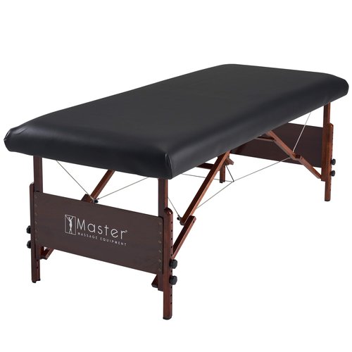 Master Massage Rectangular Universal Fabric Fitted PU Vinyl Leather Ultra-Durable Massage Table Protection Cover-Replacement Cover Protector Cream