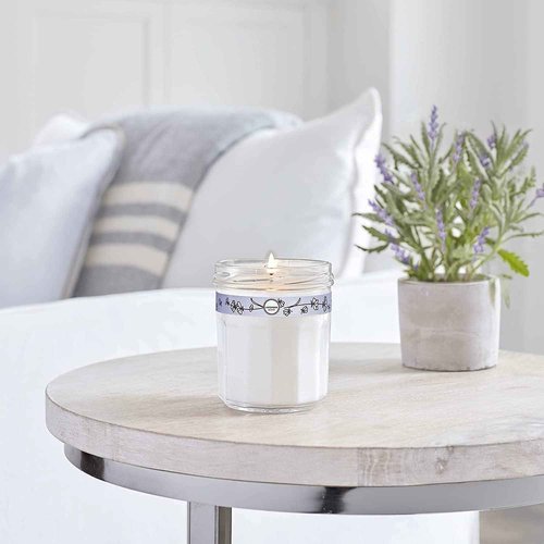 Mrs. Meyer's Clean Day Soy Candle, Lavender, 7.2-Ounce Glass Jars (Pack of 6)