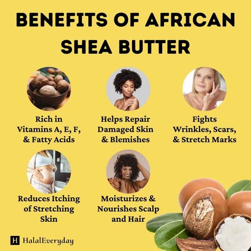 Kyabo Raw Ivory African Shea Butter 100% Organic Unrefined-10lb