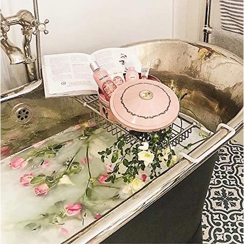 Un Air d'Antan Spa Gifts for Women, Gift Basket for Women, Spa Gift Set, Gift Set for Women, Hand Cream for Women, Gifts for Mom - 4 Products (Rose)
