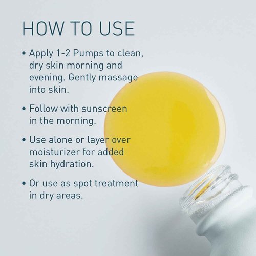 Pangea Organics - Natural Bakuchiol + Squalane Super Antioxidant Glow Oil | Vegan, Non-Toxic, Sustainable Clean Beauty (Glass Bottle, 1 fl oz | 30 ml)