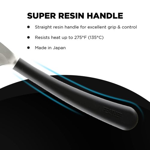 Feather Artist Club Black SS Straight Razor