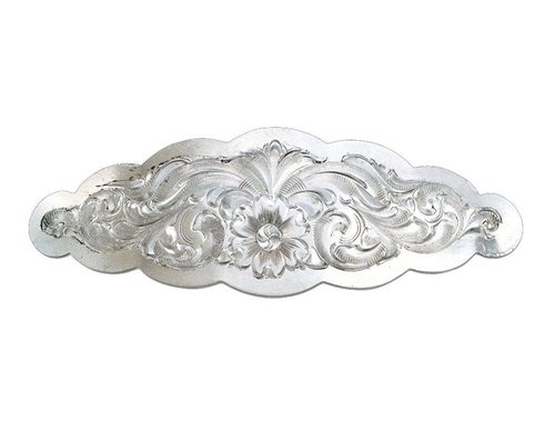 Montana Silversmiths Women's Scalloped Silver Barrette Silver One Size