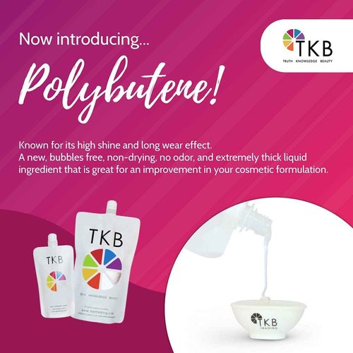 TKB Polybutene | Clear Additive Cosmetic Ingredient for DIY Makeup (3.5lb (1.6kg))