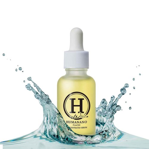 Japanese Placen Niacinamide Face Serum, 100% concentrated, EGF, FGF, "HUMANANO", Paraben Free, Alcohol Free, Mineral Oil Free, Cruelty Free (1.01 fl.oz.)