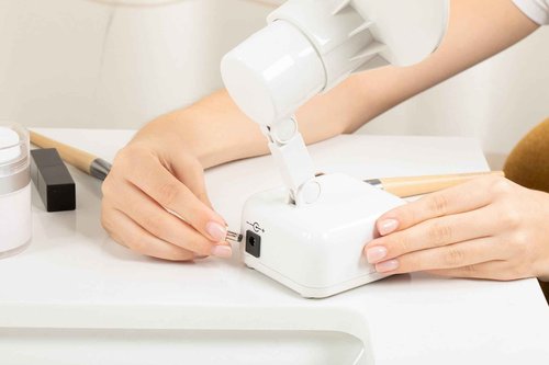 Floxite FL-615-2 15X magnifying mirror with light, Lighted travel makeup mirror with light and magnification, Round, LED, Tabletop, Portable vanity mirror for desk bathroom, electric plug in, personal