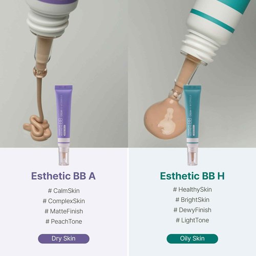 TROIAREUKE Aesthetic BB Cream H+ Formula SPF40+ PA++, Lightweight Blemish Balm, Tinted Moisturizer with Medium Coverage, Lasting Foundation Makeup Base for Dry Skin | Korean Beauty Makeup