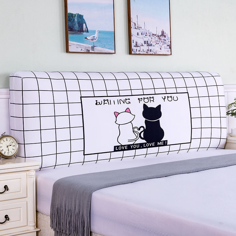 Elastic Bedside Cover Special-Shaped European Style Universal Bed Head Protector